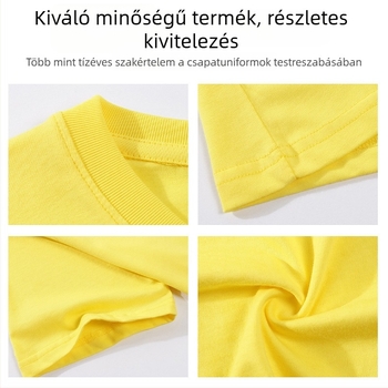 100% pamut póló egyedi nyomással osztálytalálkozóra, csapat- és sporteseményekhez, vállalati reklámhoz