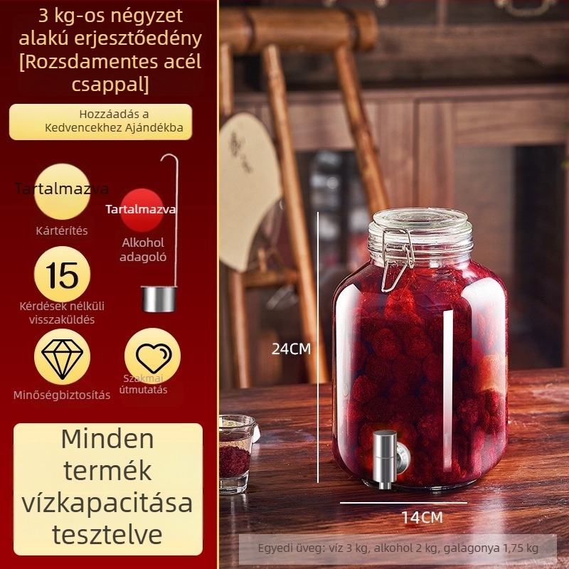 Üvegek bor fermentálásához, üres üvegek házi gyümölcsbornak, zárható boros tartályok