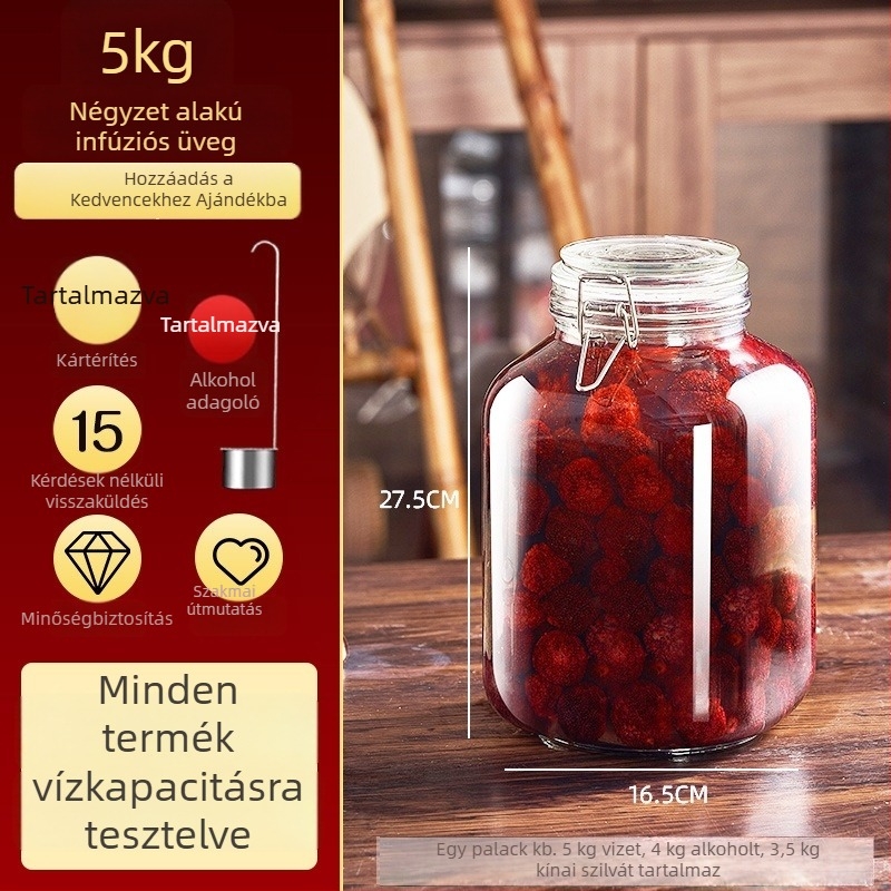 Üvegek bor fermentálásához, üres üvegek házi gyümölcsbornak, zárható boros tartályok