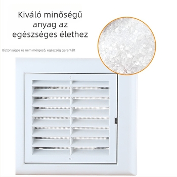 PP rácsos falventilációs kimenet, egy rétegű