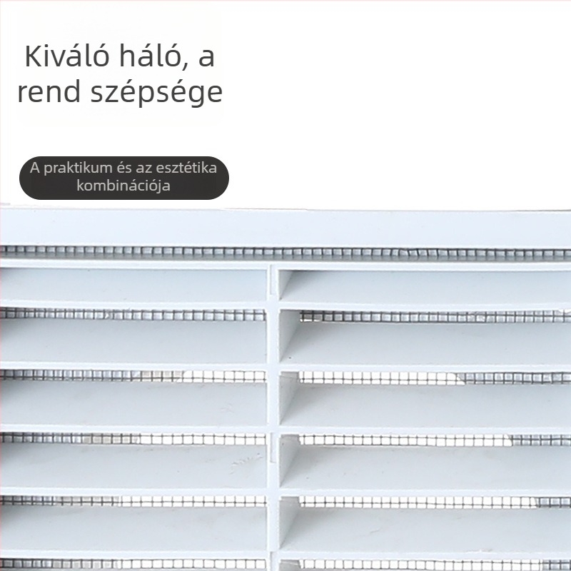 PP rácsos falventilációs kimenet, egy rétegű
