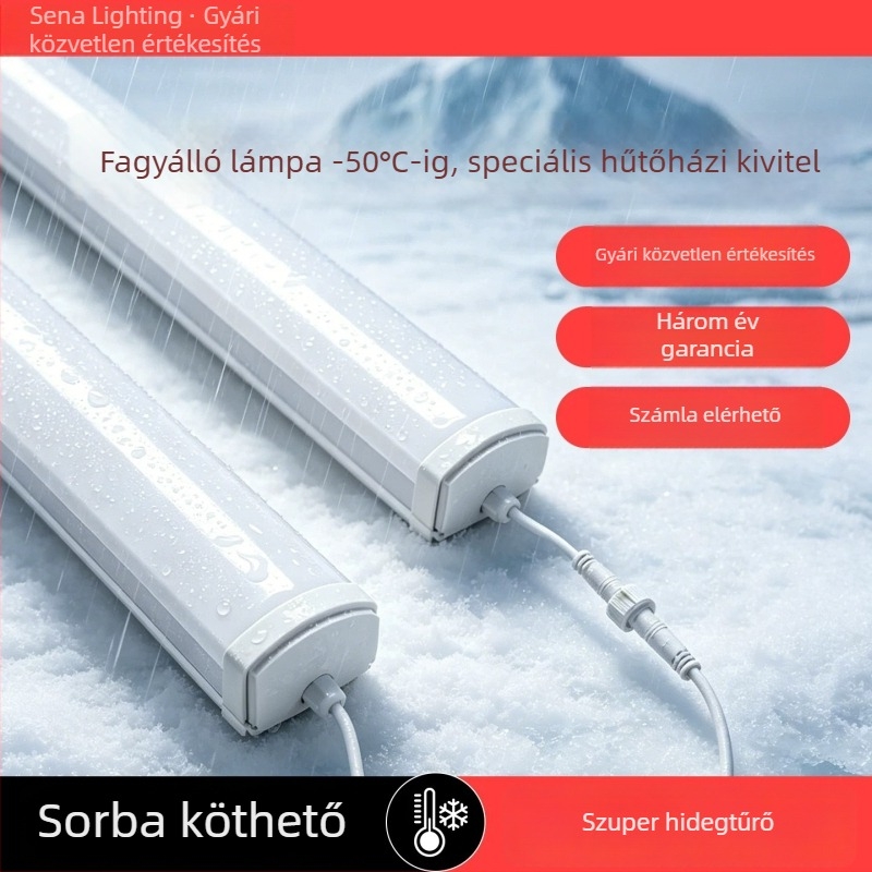 IP65 háromvédelmes LED-szalag lámpa tiszta műhelyekhez, autómosókhoz és autókozmetikához