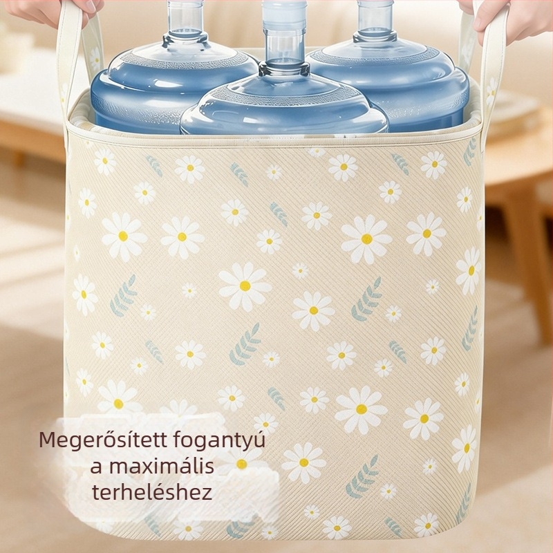 Nagy kapacitású paplan tároló táska – ruhásszekrény rendezéséhez