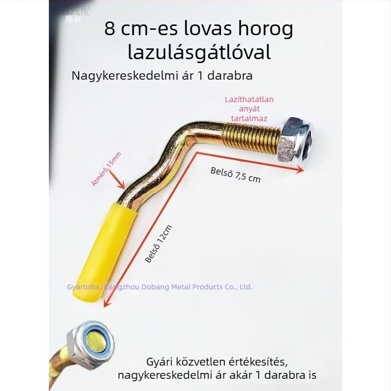 Teherautóhoz való pánt, ipari ajtópánt, kerítéspanel-pánt, forgó tengely