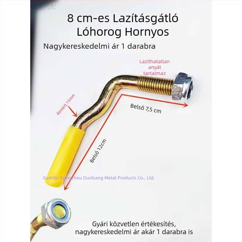 Teherautóhoz való pánt, ipari ajtópánt, kerítéspanel-pánt, forgó tengely