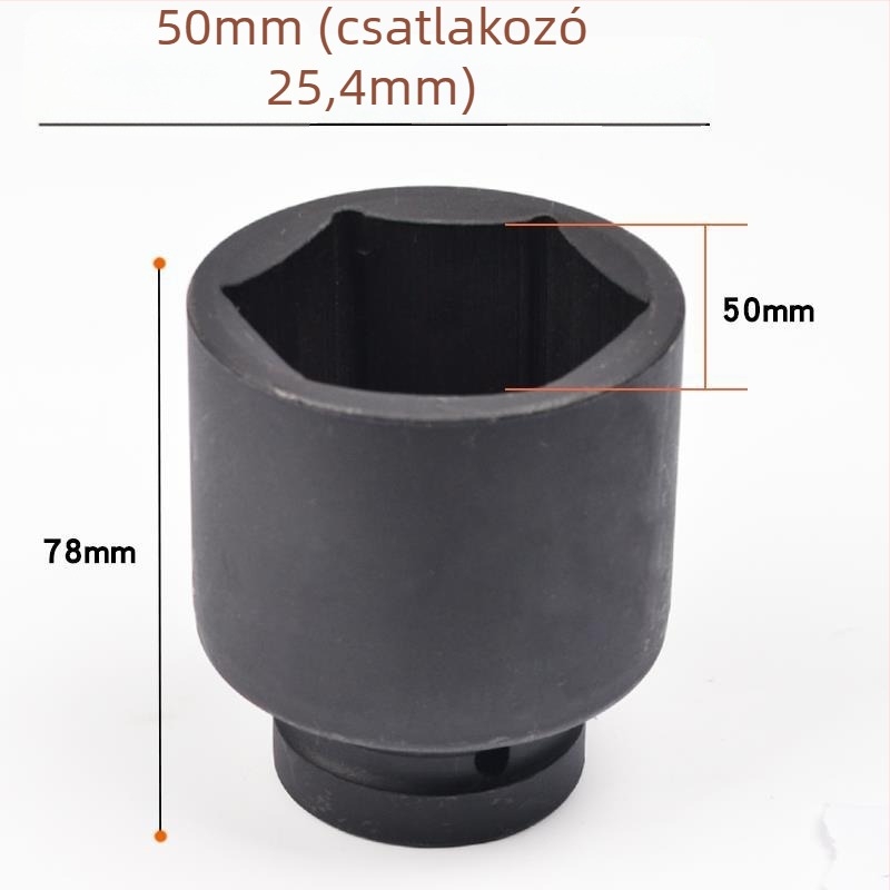 Masszív pneumatikus villáskulcs-készlet, 1 hüvelyk / 25 mm interfésszel