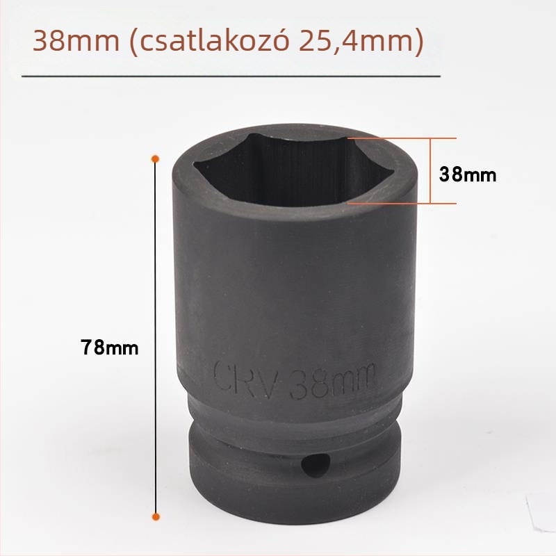Masszív pneumatikus villáskulcs-készlet, 1 hüvelyk / 25 mm interfésszel