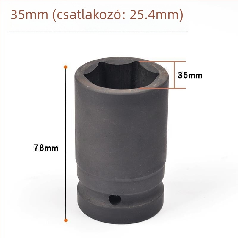 Masszív pneumatikus villáskulcs-készlet, 1 hüvelyk / 25 mm interfésszel