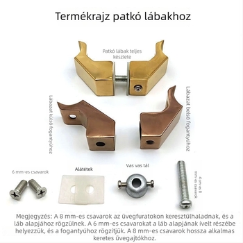 Rozsdamentes acélból készült tolóajtó fogantyú-kiegészítő, négyzetes cső, kefés felület