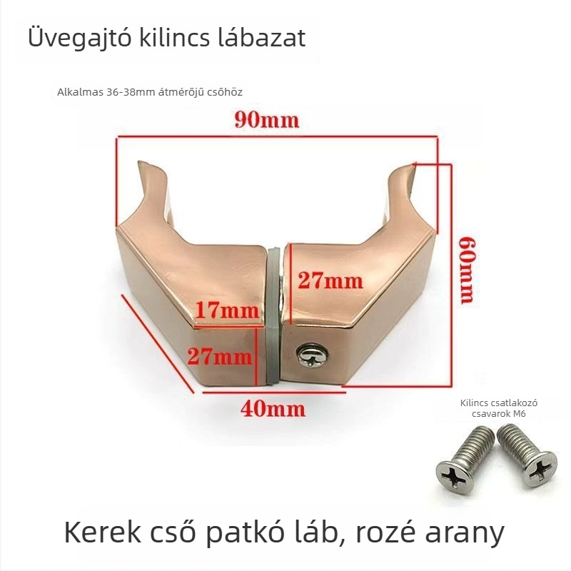 Rozsdamentes acélból készült tolóajtó fogantyú-kiegészítő, négyzetes cső, kefés felület