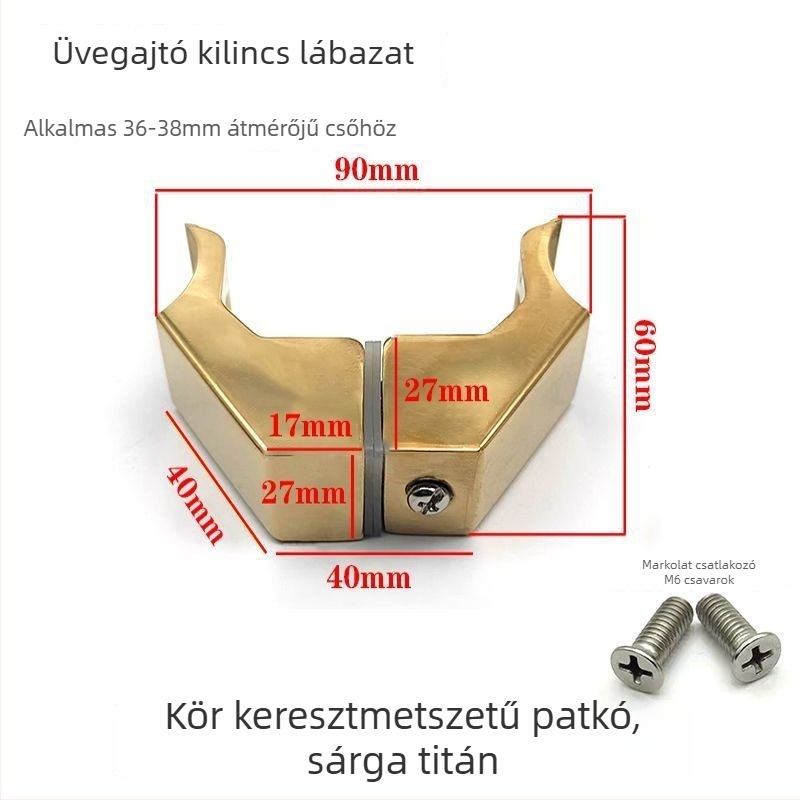 Rozsdamentes acélból készült tolóajtó fogantyú-kiegészítő, négyzetes cső, kefés felület