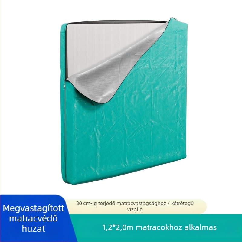 Matrac csomagoló táska – vízálló fogantyúval és cipzárral, mozgáshoz