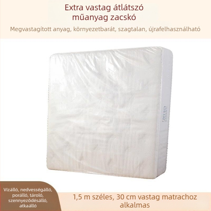 Matrac csomagoló táska – vízálló fogantyúval és cipzárral, mozgáshoz