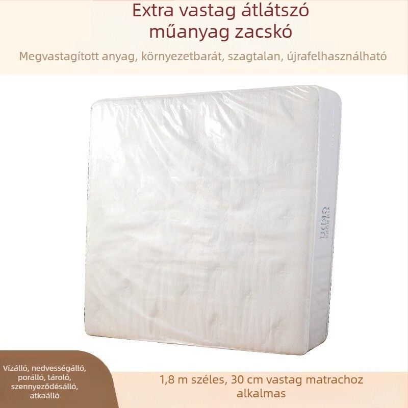 Matrac csomagoló táska – vízálló fogantyúval és cipzárral, mozgáshoz