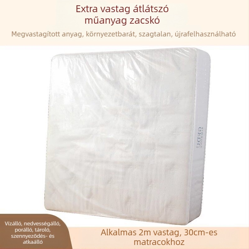 Matrac csomagoló táska – vízálló fogantyúval és cipzárral, mozgáshoz