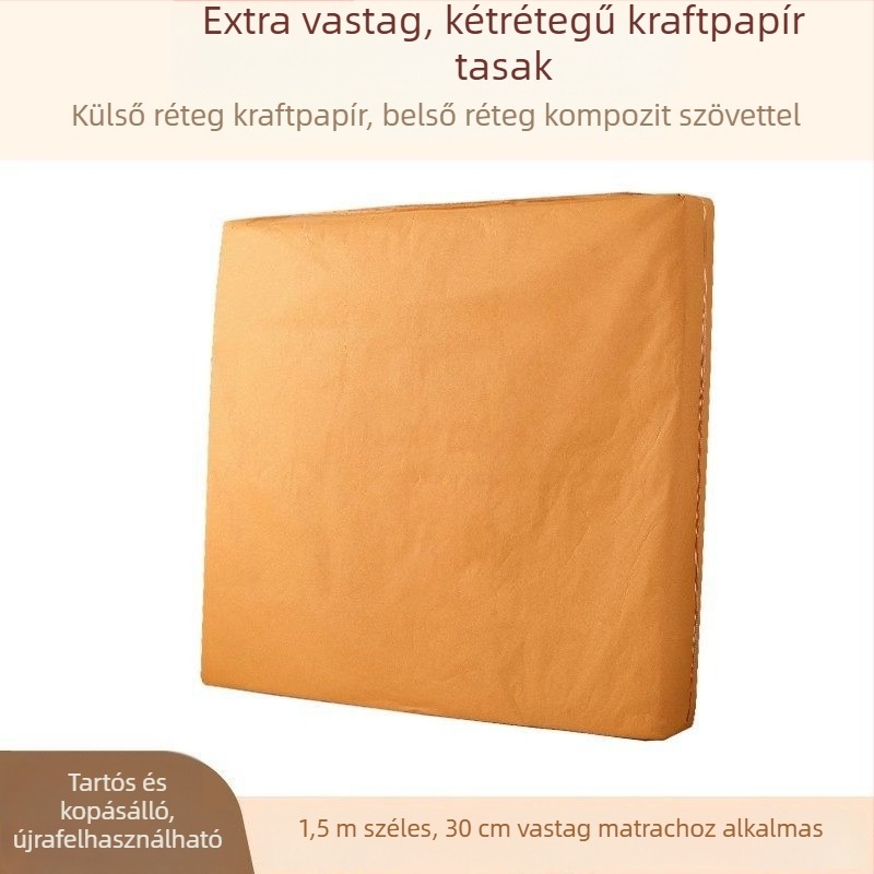 Matrac csomagoló táska – vízálló fogantyúval és cipzárral, mozgáshoz