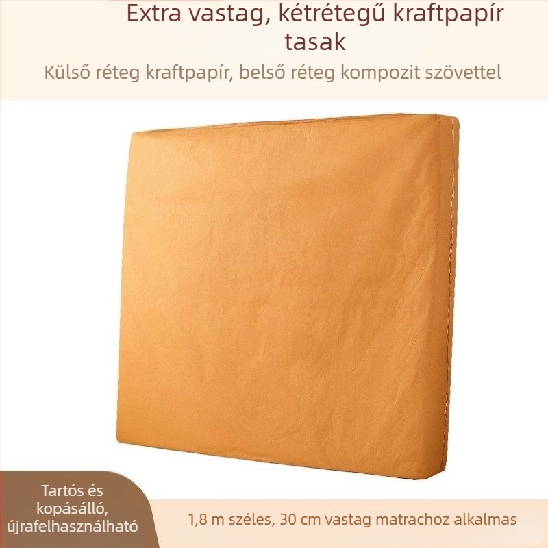 Matrac csomagoló táska – vízálló fogantyúval és cipzárral, mozgáshoz