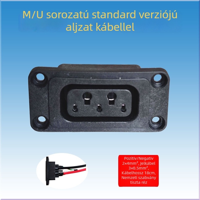 NIU lítium-ion akkumulátoros elektromos járműhöz készült konverziós adapter kábel, férfi és női csatlakozókkal, N1GF töltőállomáshoz