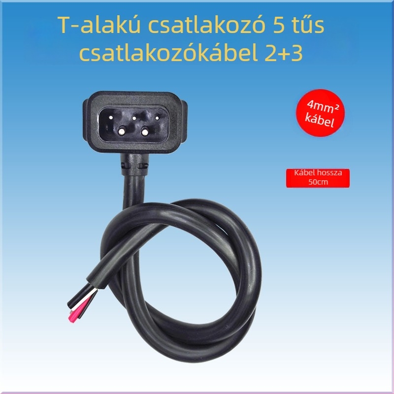 NIU lítium-ion akkumulátoros elektromos járműhöz készült konverziós adapter kábel, férfi és női csatlakozókkal, N1GF töltőállomáshoz