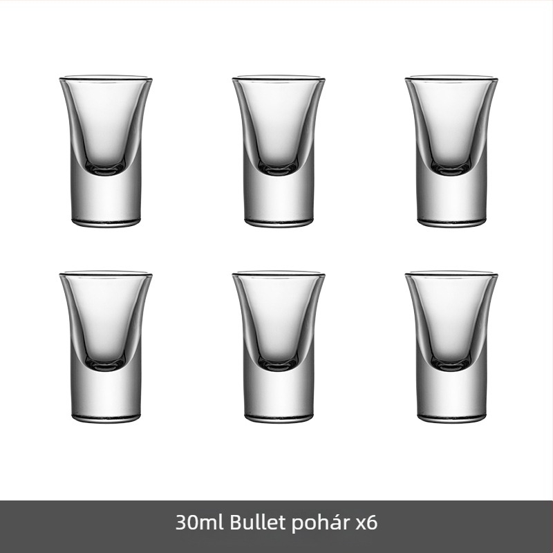 Bullet Cup shot pohárkészlet B-52 koktél pohárral és bárpoharakkal