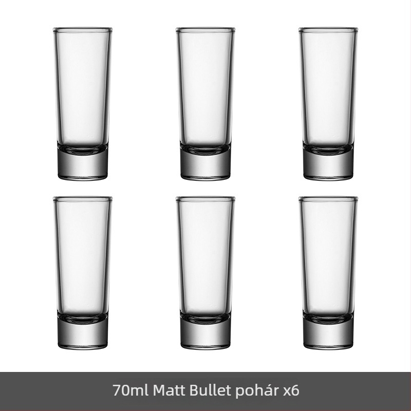 Bullet Cup shot pohárkészlet B-52 koktél pohárral és bárpoharakkal