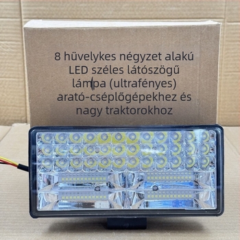 Alumínium házú LED-reflektor járművekhez – univerzális 12-80V, autókra, teherautókra, ásógépekre, mezőgazdasági járművekre és targoncákra
