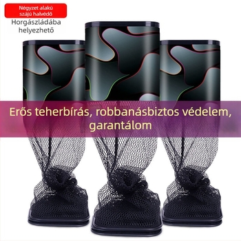 Hordozható négyszögletes nyílású halászháló, mini méretű folyóhoz, gyorsan száradó ragasztóbevonatú háló a halak védelméért