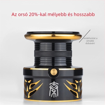 Pool Blade fémből készült horgászorsó nagy halakhoz — spinning és casting orsó, hosszú távú dobás