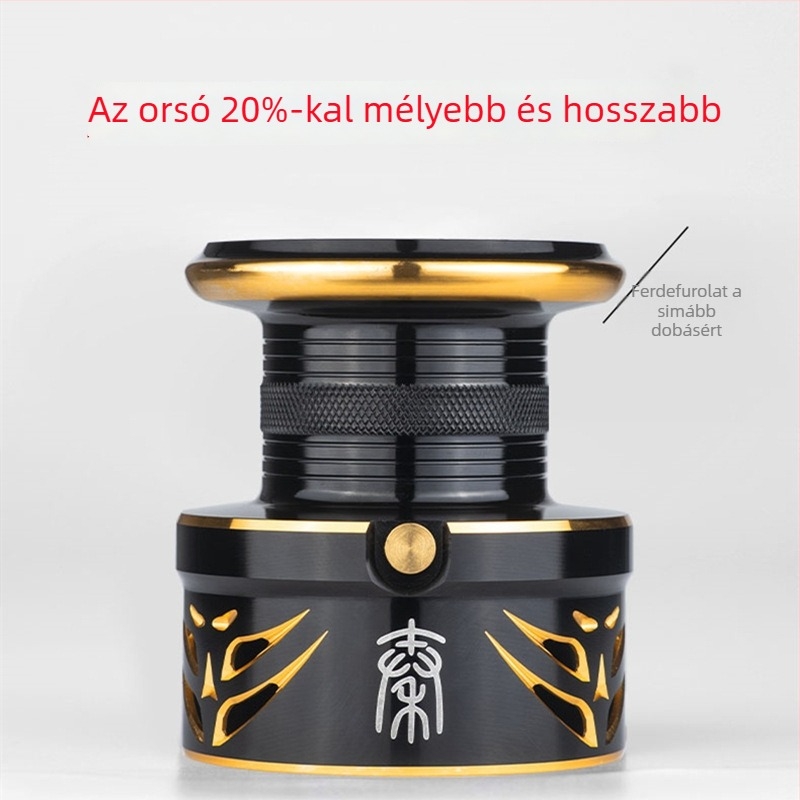 Pool Blade fémből készült horgászorsó nagy halakhoz — spinning és casting orsó, hosszú távú dobás