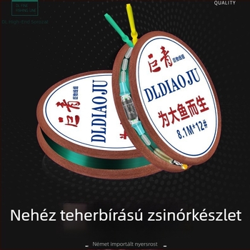 Cloud Flying Fish nagy halakhoz tervezett fő horgász damillal készlet, teljes készlet, nagy szakítószilárdsággal, Grass Carp és Silver Carp számára