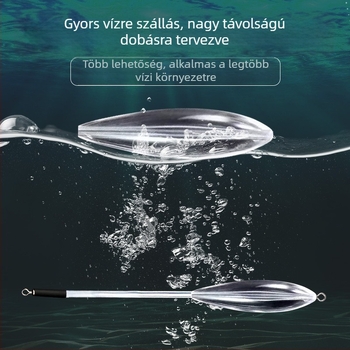 Új szál nélküli, lassú süllyedésű dobósegéd műcsalikhoz, hosszú dobásokhoz, masszív kivitel, tekeredés elleni védelem, nagy szájú halak számára.