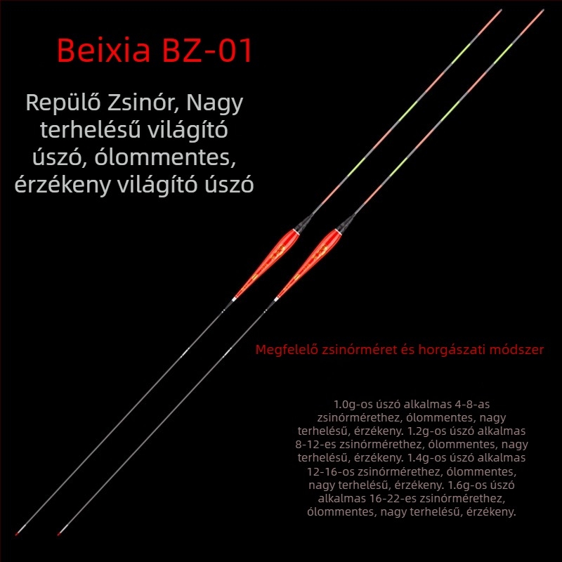 Northern Hero 7-szemű árnyék nélküli elektronikus világító horgászpop