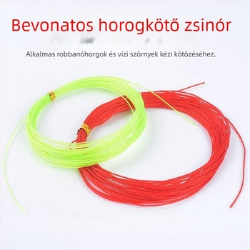 Kaisi fluoreszcens nylon fonott horgász főelővonal, kopásálló