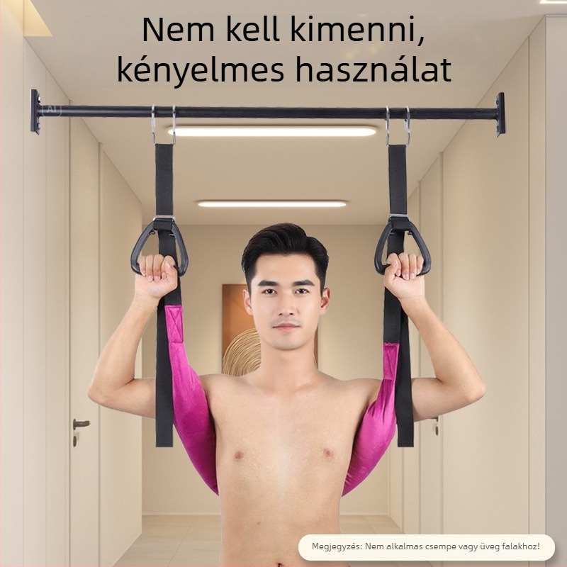 Otthoni ágyéki trakciós készülék deréktámasztó pánttal