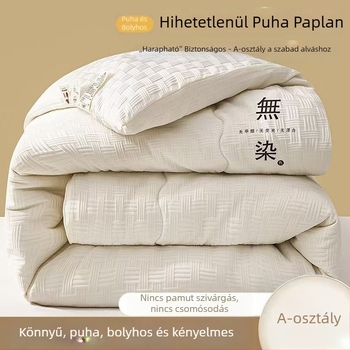 Szójafehérje rostból készült paplan, négy évszakos, téli meleg és nyári hűvösség, 1,5–2 kg