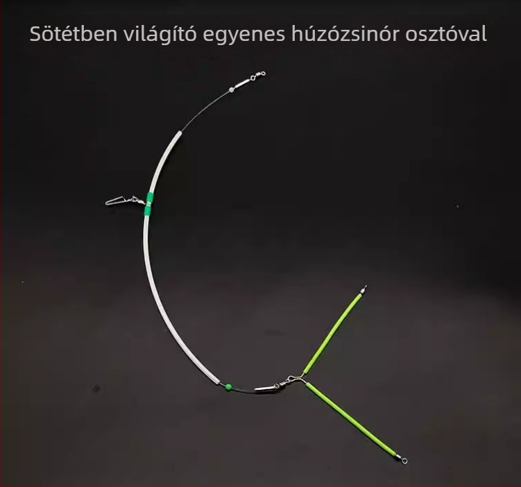 Fényes anti-zavaró tengeri horgászkészlet hajózáshoz, középen kiegyensúlyozott tartóval és osztóval