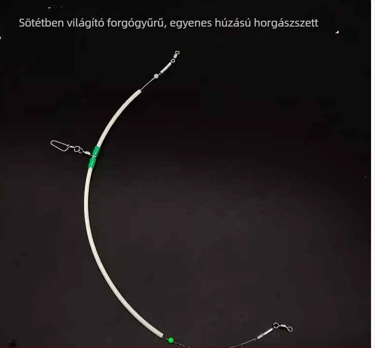 Fényes anti-zavaró tengeri horgászkészlet hajózáshoz, középen kiegyensúlyozott tartóval és osztóval