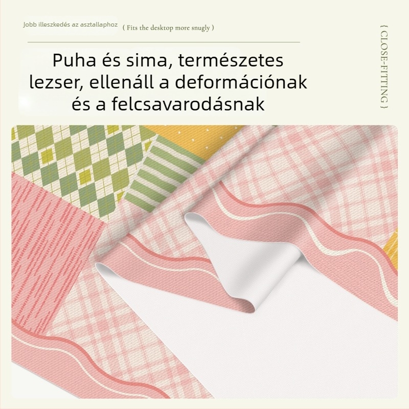 PVC asztal alátét – vízálló, olajálló, könnyen tisztítható, téglalap alakú, INS-stílus