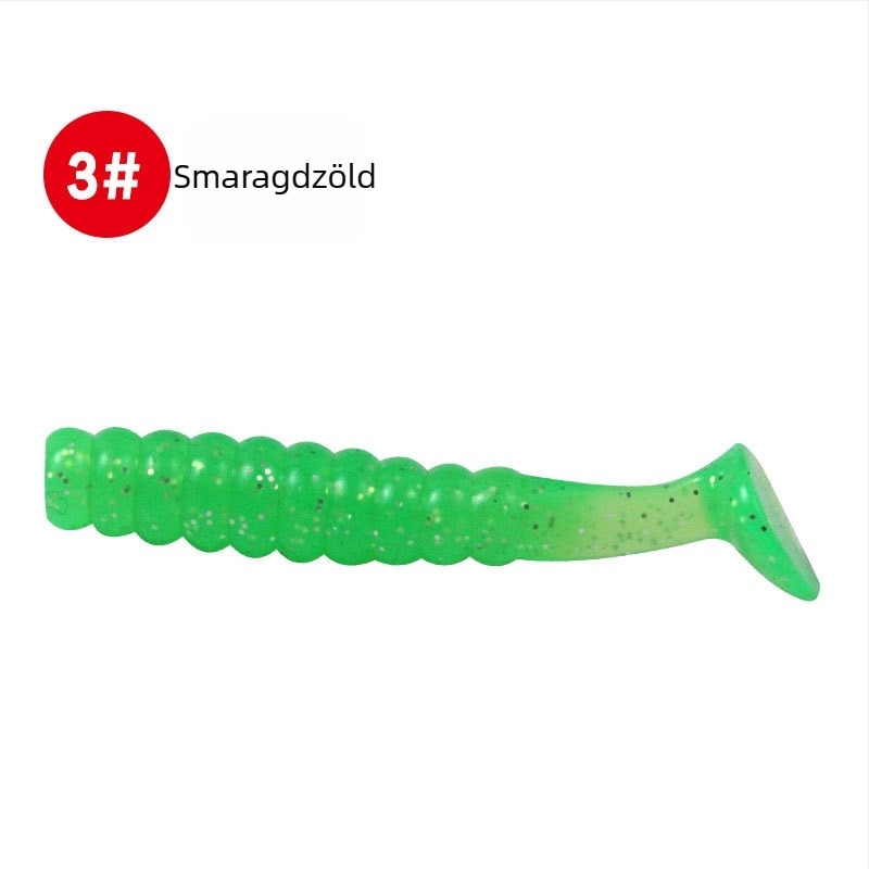 4 cm vagy 5,5 cm rezgő farokú, biobionikus puha csalétek bass és mandarin halakhoz