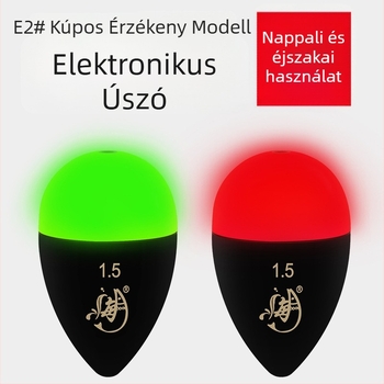 Elektronikus Apolló úszó E1–E3, ABS műanyag, 425–pines akkumulátor, tengeri és sziklához használt horgászathoz