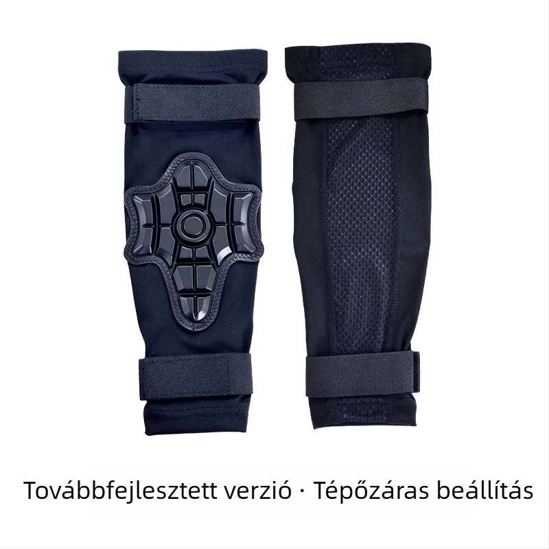 Nyári könyökvédő mandzsetták gördeszkázáshoz és motorkerékpárhoz – ütésvédelmi, magas rugalmasság, ütéscsillapítás, légáteresztő, gyorsan száradó, UV-védelem