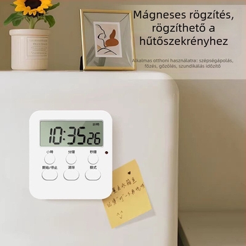Ébresztőóra és önfegyelmes időzítő a tanuláshoz és felkészüléshez vizsgákra