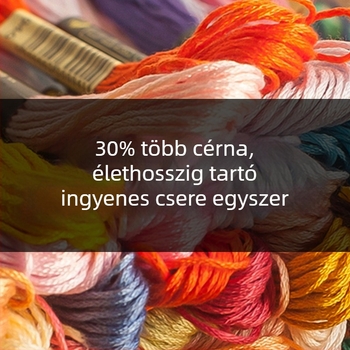 Keresztszemes készlet: Lótusz és kilenc hal mintával a nappaliba, kézzel készített hímzés, modern, letisztult stílus