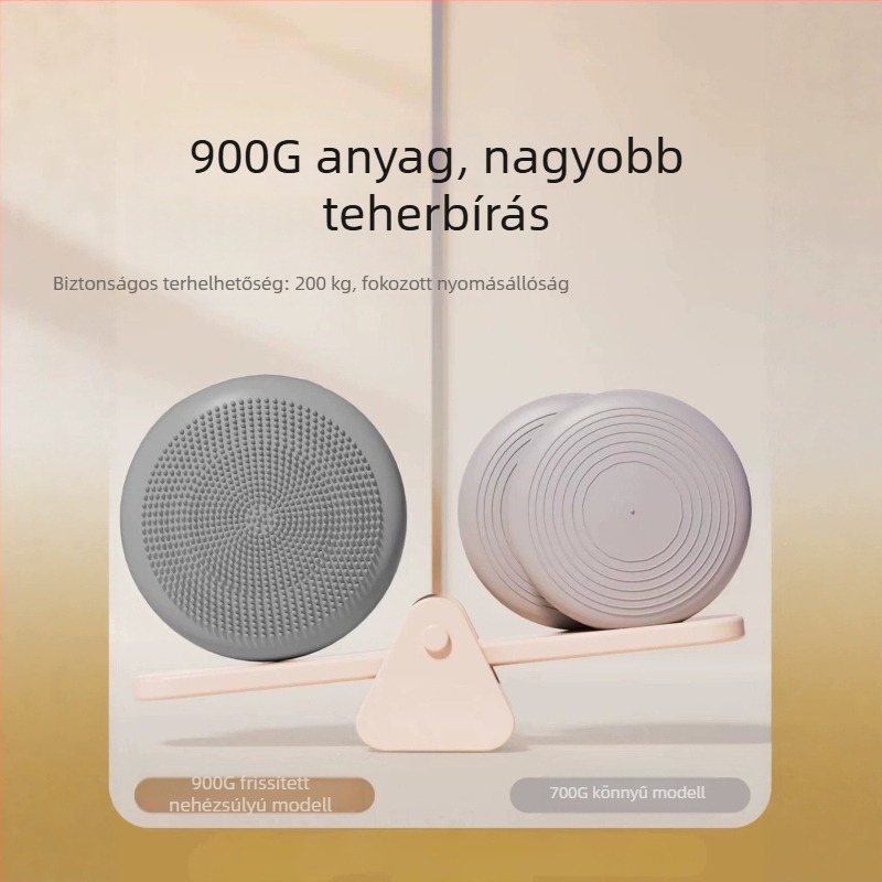 Matte felületű jóga matrac, sík dizájn az egyensúlyért, párna és masszázs funkcióval, csúszásmentes és vastag
