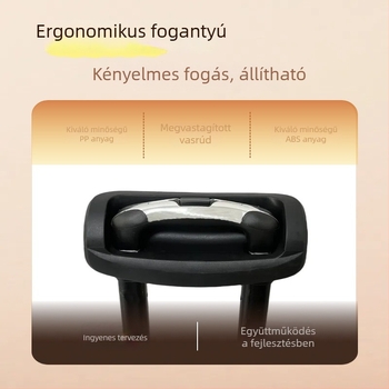Beépített teleszkópos poggyászfogantyú — vasból készült kiegészítő poggyászokhoz és kozmetikai táskákhoz, egyedi nagykereskedelmi