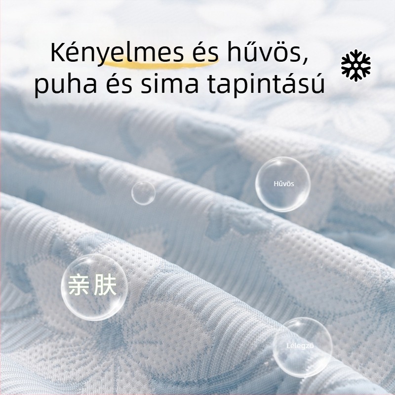Ice Silk kanapévédő, csúszásmentes, hűsítő, légáteresztő, teljes kanapévédő, 2026