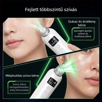 Elektromos forgó Blackhead-eltávolító és arctisztító készülék, hordozható pórus-kinyerő aknéhoz
