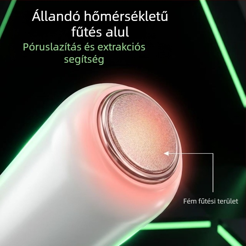 Elektromos forgó Blackhead-eltávolító és arctisztító készülék, hordozható pórus-kinyerő aknéhoz