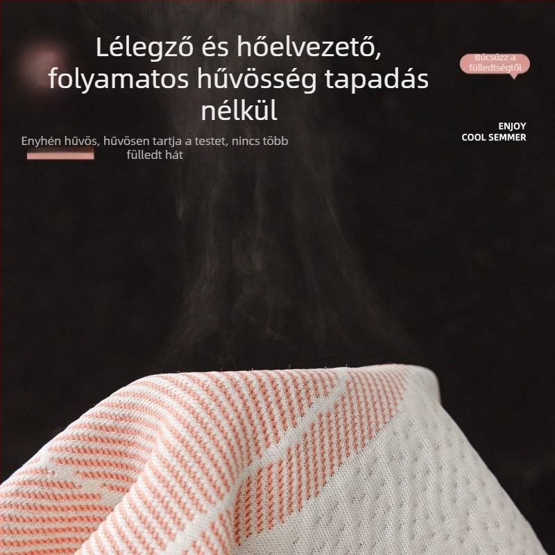 Jég-selyem hűsítő kanapévédő, egy darabos kivitel, macskák karcolás elleni védelem, 2026 nyár
