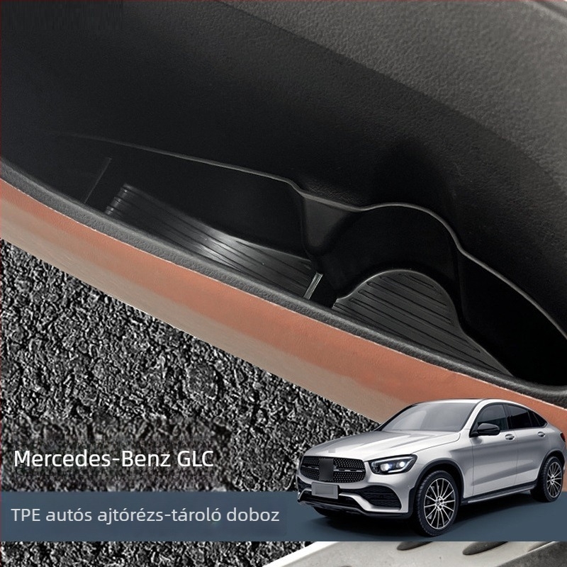 Mercedes‑Benz GLC (2023–2025) ajtótároló doboz és ajtókilincs – autó belső rendező